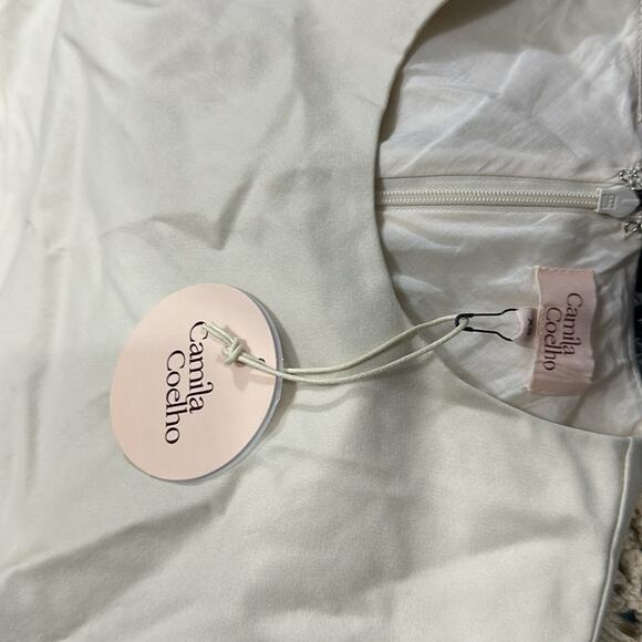 Camila Coelho Lucia Maxi Dress in Ivory NWT MSRP $278 Size XS - Picture 4 of 4